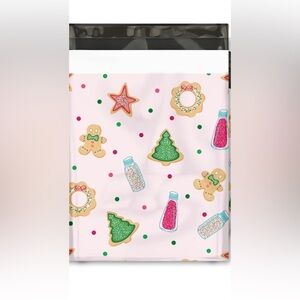 POLYMAILERS (20) 10x13 Christmas Cookie Designer Premium Poly Mailers